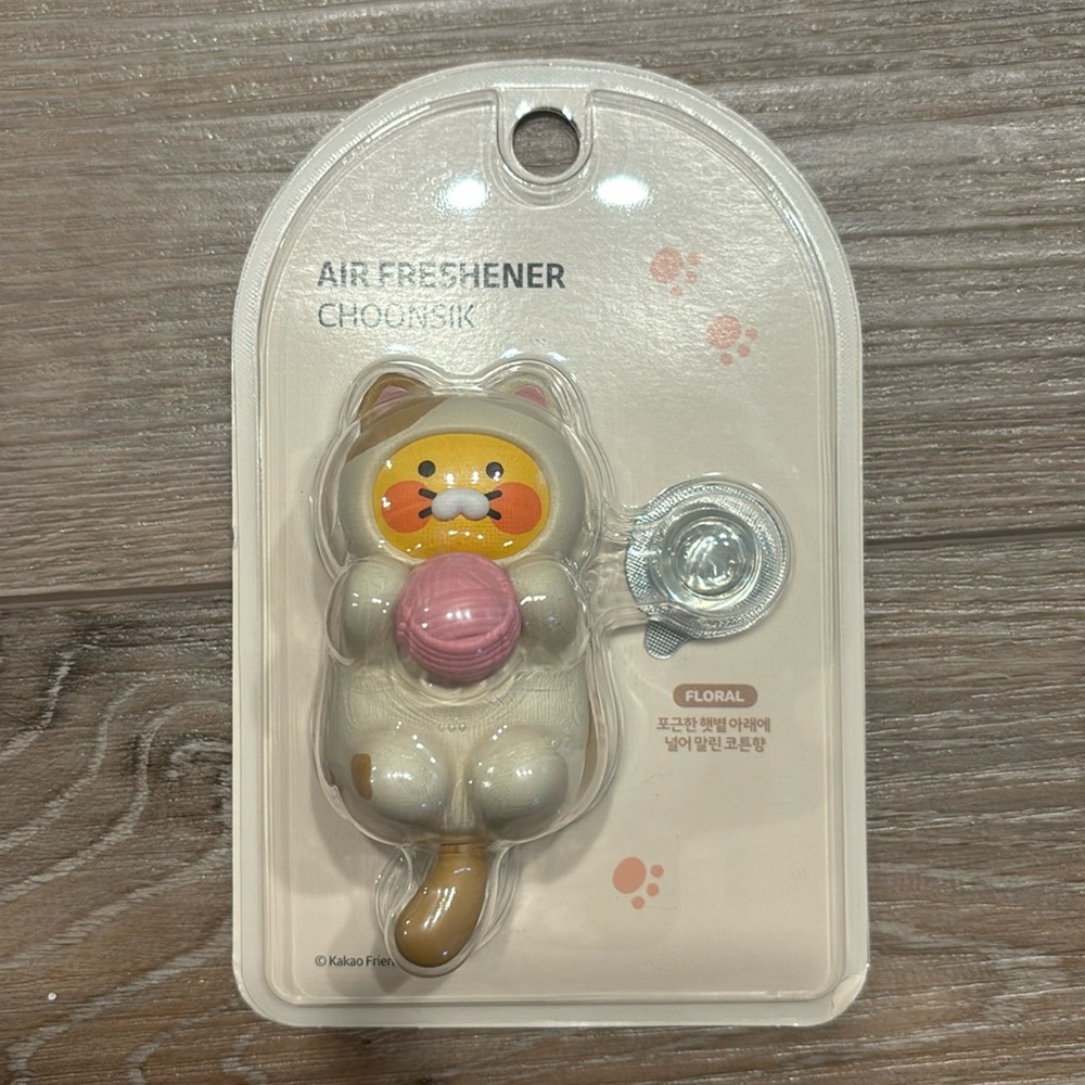 Kakao friends car air freshner choonsik floral